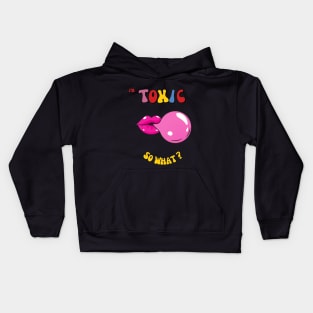 Toxic Woman Kids Hoodie